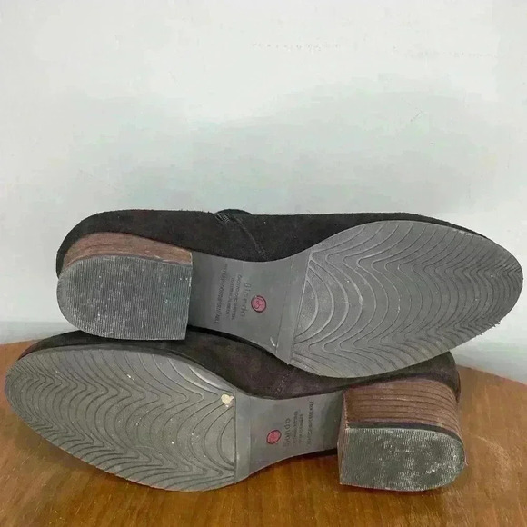 Blondo Waterproof Brown Ankle Booties Womens Size 9 - Picture 10 of 10